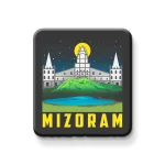 MIZORAM FRIDGE MAGNET | PACK OF 1
