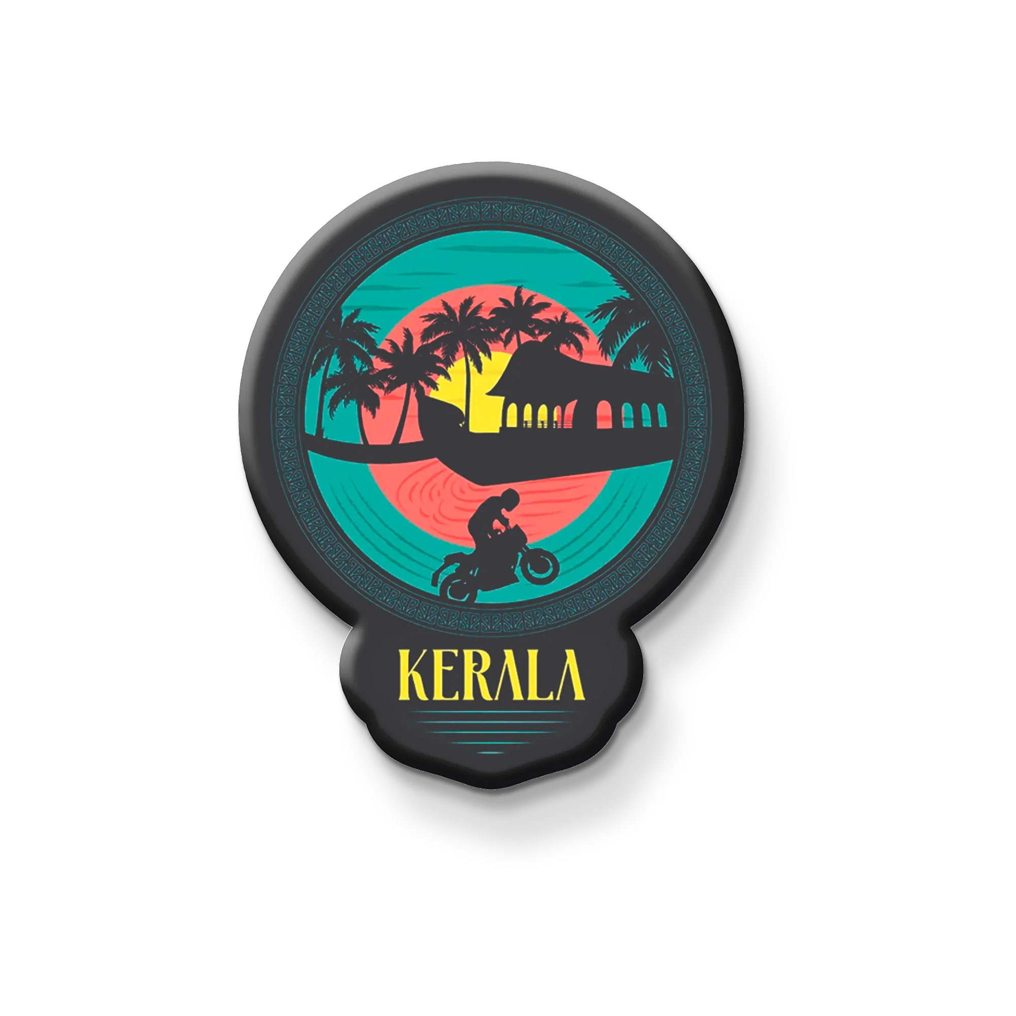 KERALA FRIDGE PACK OF 1 StickerJi